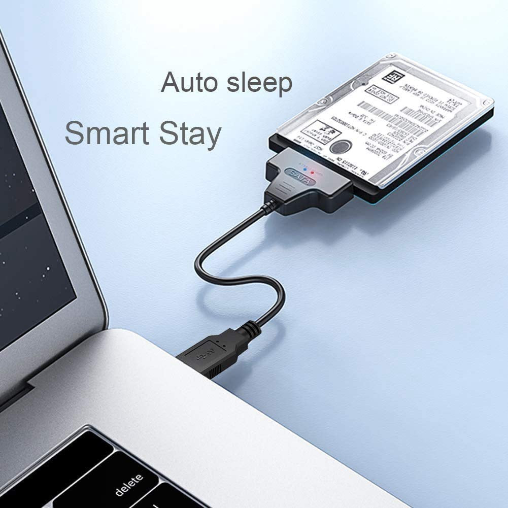 SATA to USB Cable – 7-Pin Hard Drive Adapter for Data Transfer