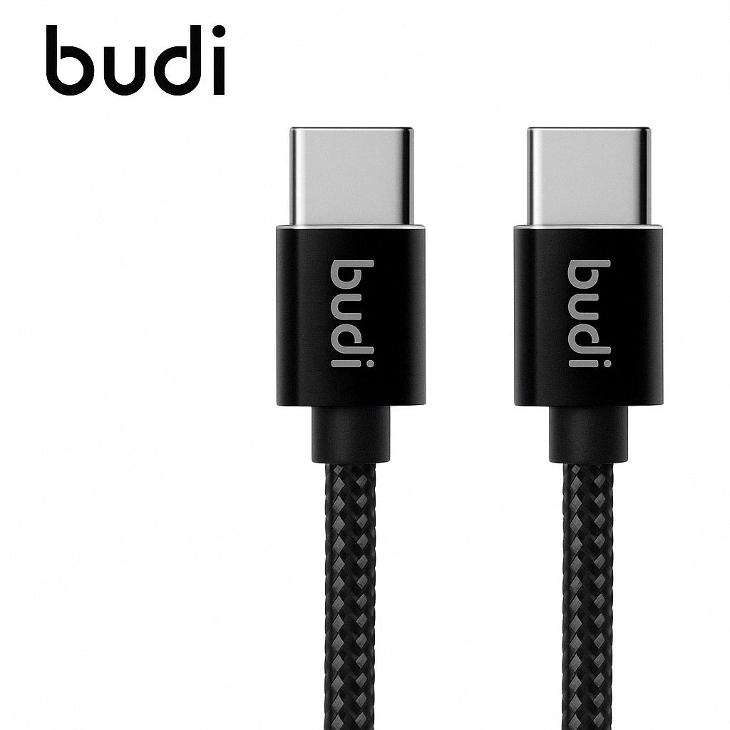Fast USB-C to USB-C Charge/Sync Braided 2M Cable – Compatible with MacBook, Android & More