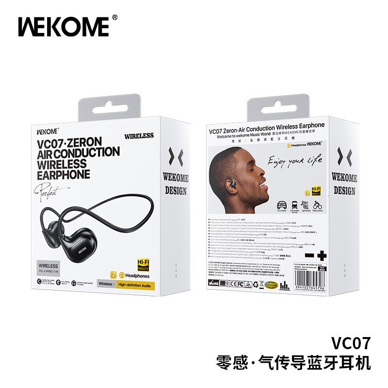 WEKOME VC07 Zeron Wireless Earphones – Air Conduction, Bluetooth 5.3