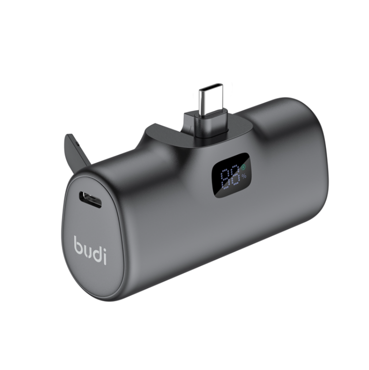 Compact 5000mAh USB-C Power Bank – Fast Charging for iPhone, Android & More