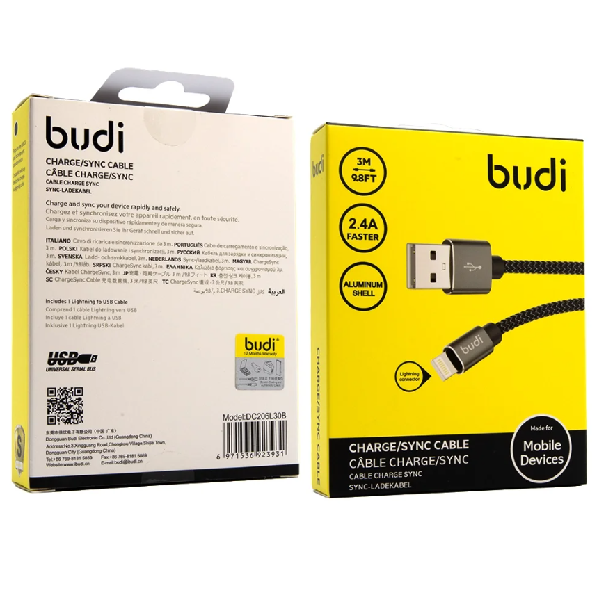 Fast USB-A to 8-Pin 3M Cable – Charge & Sync Cord for Apple Devices