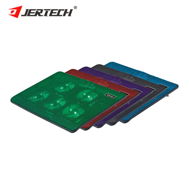 JERTECH Tornado Laptop Cooler – Multi-Function RGB Cooling Pad | USB Hub & Adjustable Height