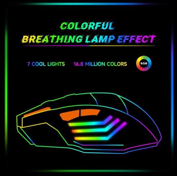 JERTECH Warrior Mouse + Mouse Pad Combo – High DPI Wired USB Gaming Set