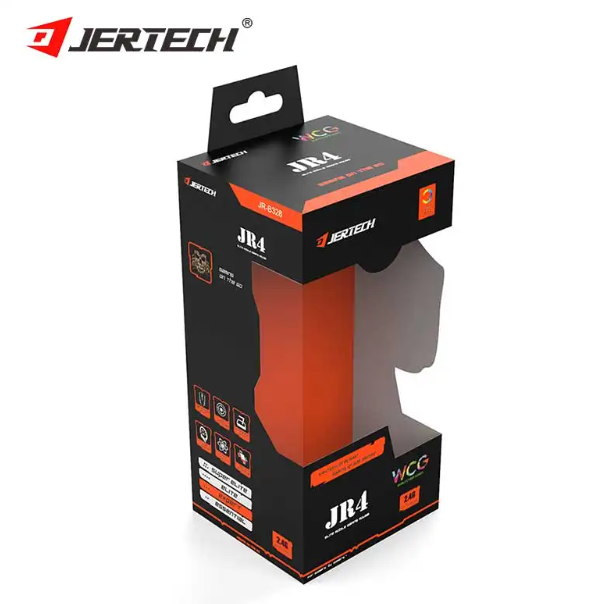 JERTECH Elite Mobile Gaming Mouse – Wireless RGB Ergonomic Mouse | On-the-Go Precision
