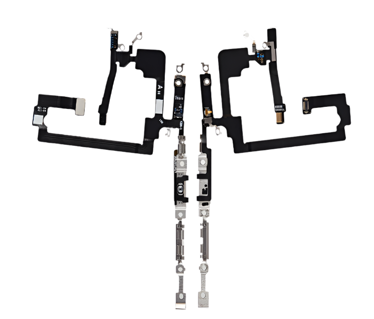 iPhone 15 Plus Power Flex with Bluetooth Antenna – OEM-Compatible Side Key & Wireless Module | Models A2846 A3102 A3105
