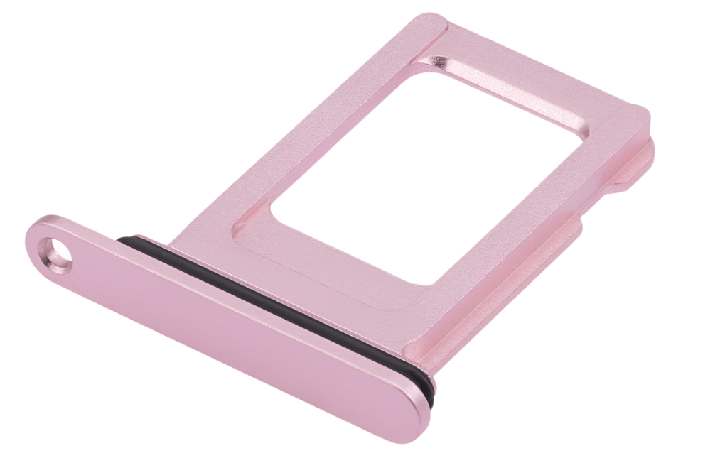 iPhone 15 Plus Pink SIM Card Tray – OEM-Compatible Nano SIM Holder | Models A2846 A3102 A3105 | Single & Dual SIM Slot Replacement