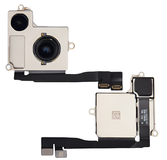 iPhone 15 Rear Camera Module – OEM-Compatible Dual Lens Main Back Camera Replacement | Models A2848 A3090 A3093