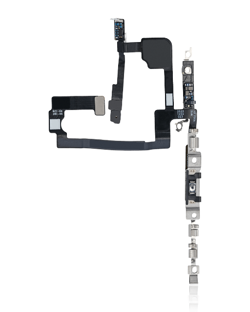 iPhone 15 Power Button Flex with Bluetooth Antenna – OEM-Compatible Side Key + Wireless Signal Module | Models A2848 A3090 A3093