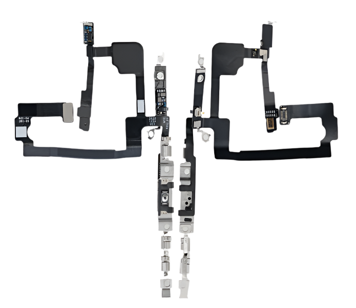 iPhone 15 Power Button Flex with Bluetooth Antenna – OEM-Compatible Side Key + Wireless Signal Module | Models A2848 A3090 A3093