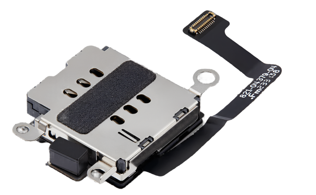 iPhone 15 Plus Dual SIM Card Reader Flex – OEM-Compatible SIM Slot Connector | Models A2846 A3102 A3105