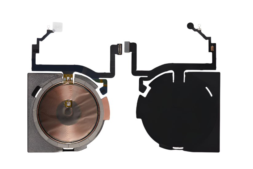 iPhone 15 NFC Antenna with Flashlight Module – OEM-Compatible Wireless Payment + Rear LED Flash | Models A2848 A3090 A3093