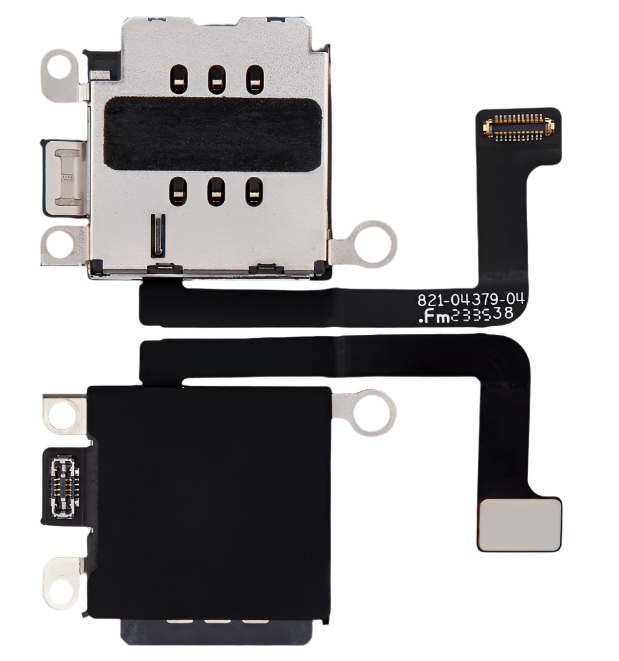 iPhone 15 Dual SIM Card Reader Flex – OEM-Compatible SIM Slot Connector | Models A2848 A3090 A3093