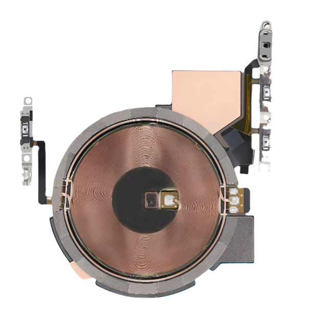 iPhone 14 Pro Max NFC Flex with Power & Volume Buttons – OEM-Compatible Wireless Antenna + Side Key Flex | Models A2651 A2894 A2895 A2896