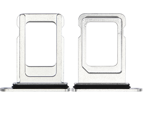 Silver SIM Card Tray Compatible with iPhone 14 Pro & 14 Pro Max – Nano SIM Slot Holder Replacement | Models A2650 A2894 A2889 A2892 A2893