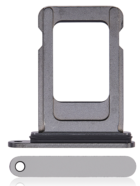 Black SIM Card Tray Compatible with iPhone 14 Pro & 14 Pro Max – Nano SIM Slot Holder Replacement | Models A2650 A2894 A2889 A2892 A2893