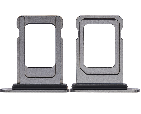 Black SIM Card Tray Compatible with iPhone 14 Pro & 14 Pro Max – Nano SIM Slot Holder Replacement | Models A2650 A2894 A2889 A2892 A2893