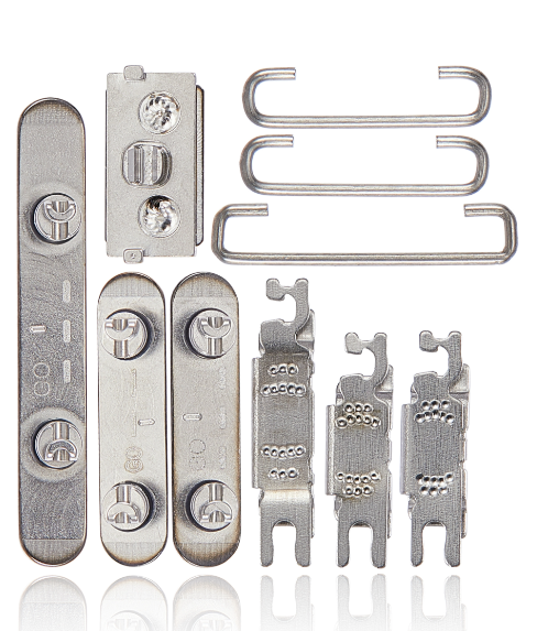 Gold Side Button Set Compatible with iPhone 14 Pro & 14 Pro Max – Power, Volume & Mute Key Replacements | A2650 A2889 A2892 A2893 A2894