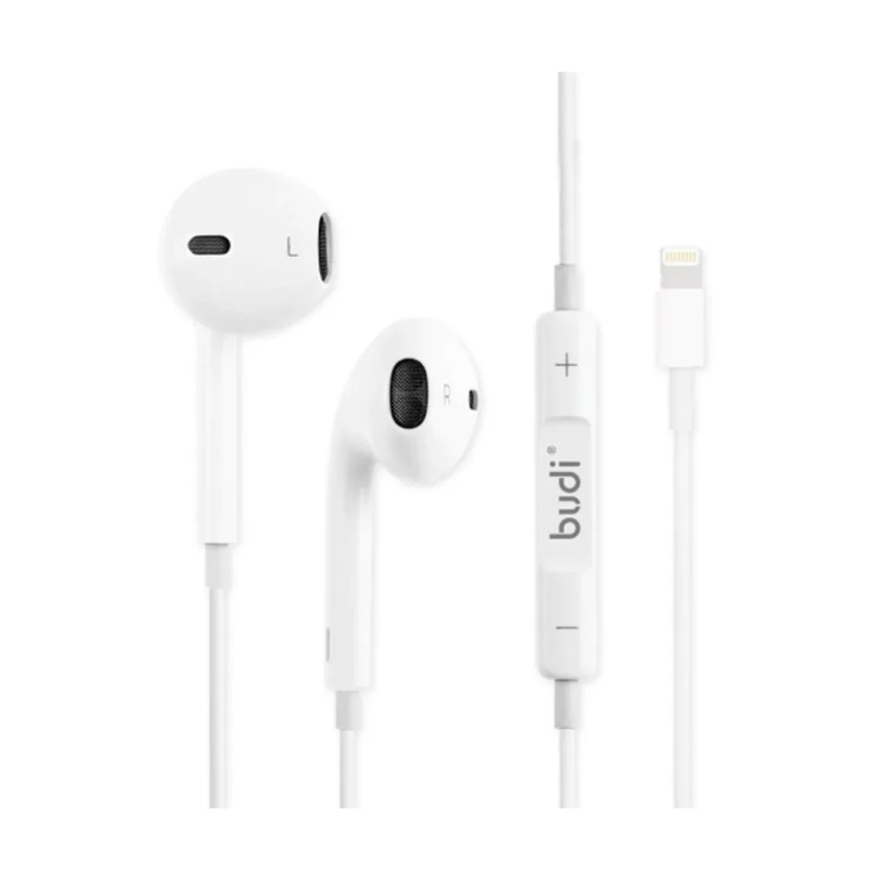 Apple-Compatible 8-Pin EarPods – Wired Headphones with Mic & Remote