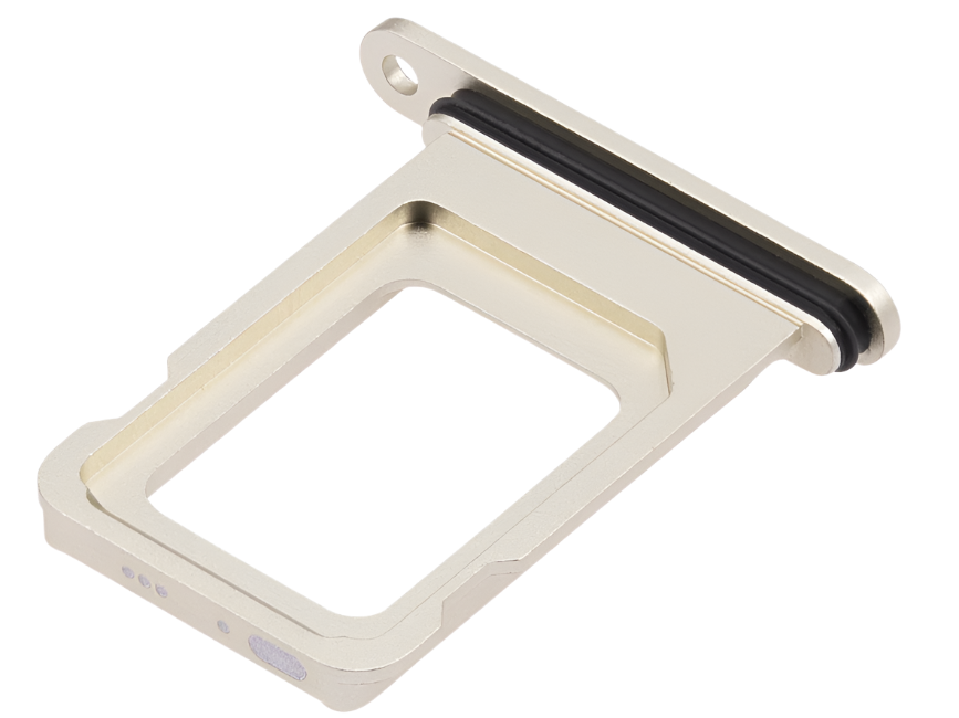 iPhone 15 SIM Card Tray – Yellow OEM-Compatible Nano SIM Slot Holder | Models A2848 A3090 A3093