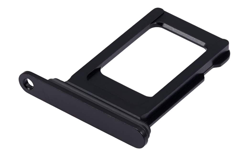 iPhone 15 SIM Card Tray – Black OEM-Compatible Nano SIM Slot Holder | Models A2848 A3090 A3093