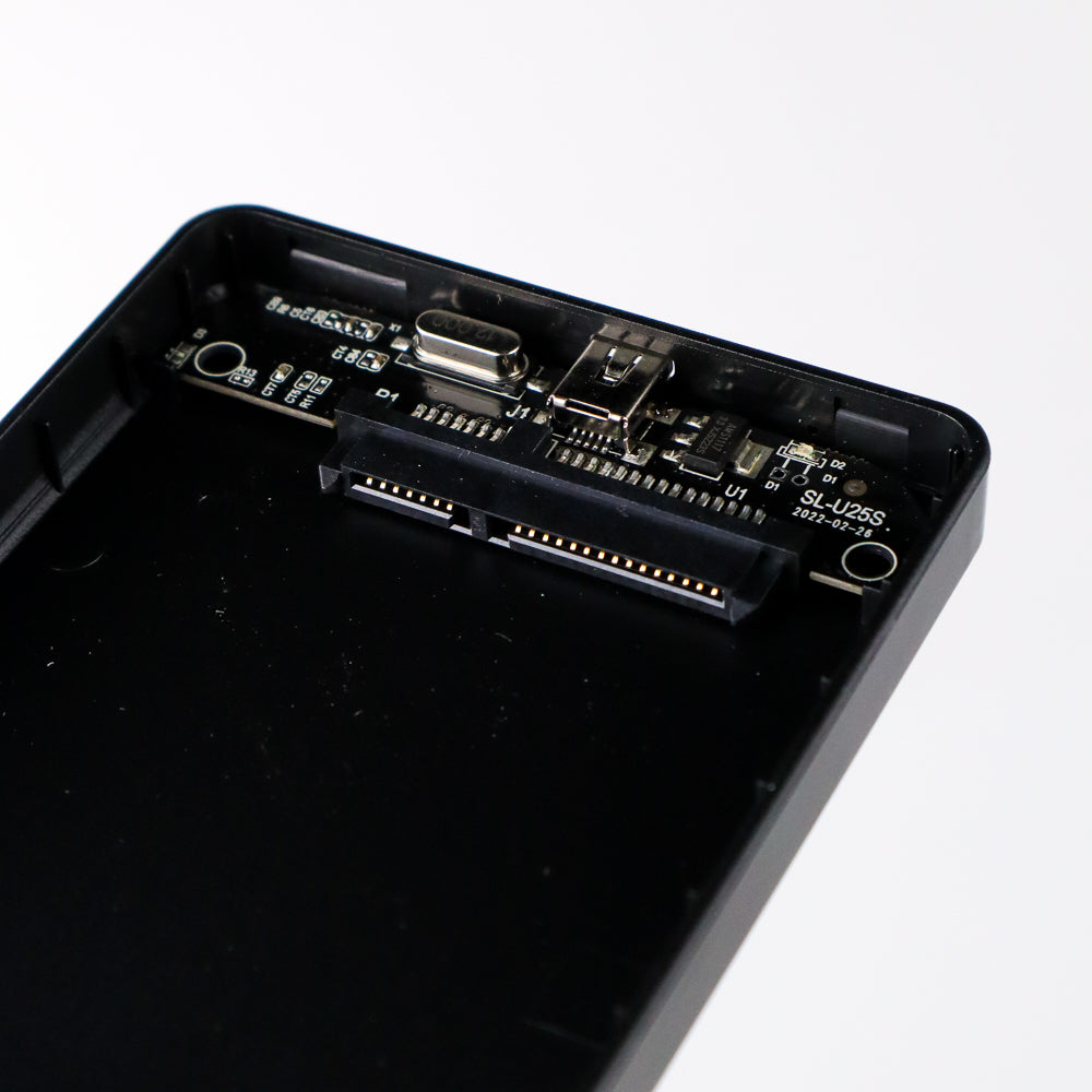 JERTECH 2.5" External HDD Case – USB 3.0 Hard Drive Enclosure | Tool-Free Design