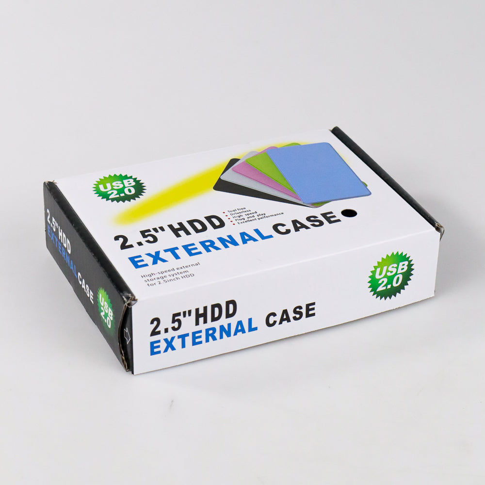 JERTECH 2.5" External HDD Case – USB 3.0 Hard Drive Enclosure | Tool-Free Design