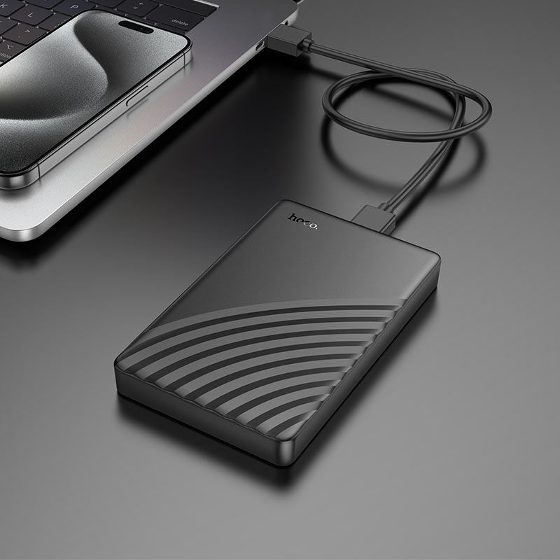 HOCO 2.5-Inch External Hard Drive Enclosure | USB 3.0 High-Speed Case