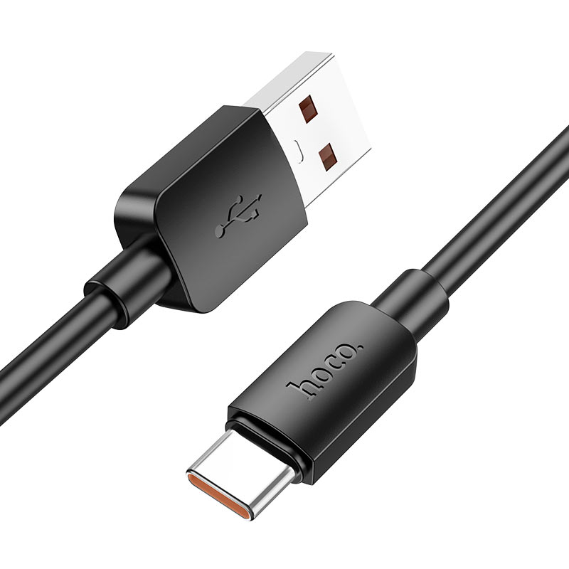 Hoco USB-A to USB-C Fast Charging Cable – 100W PD Power Delivery Data Cable for Laptops, Phones & Tablets