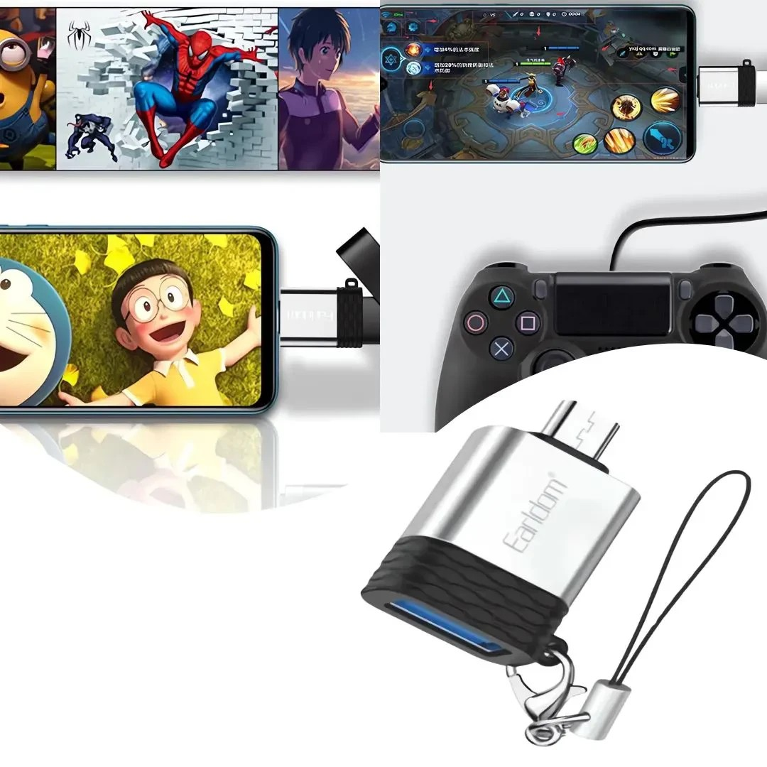 Micro USB OTG Adapter – On-The-Go USB Connector for Android Phones, Tablets, Flash Drives & Peripherals