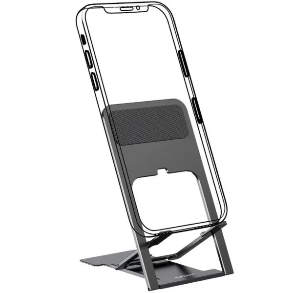 Ultra-Thin Foldable Desktop Phone & Tablet Stand – Adjustable Portable Holder for Desk, Compact and Sturdy Stand for iPhone, iPad & More