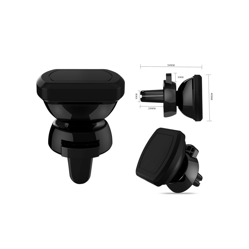 360° Magnetic Car Phone Holder – Air Vent Mount for Hands-Free Driving