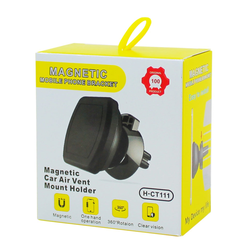 360° Magnetic Car Phone Holder – Air Vent Mount for Hands-Free Driving