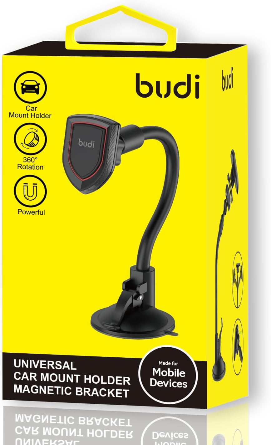 Flexible Windshield Magnetic Car Phone Holder – Universal Mount for All Devices