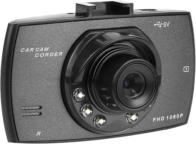 Car Camcorder – Full HD Dashboard Camera with Night Vision & Loop Recording