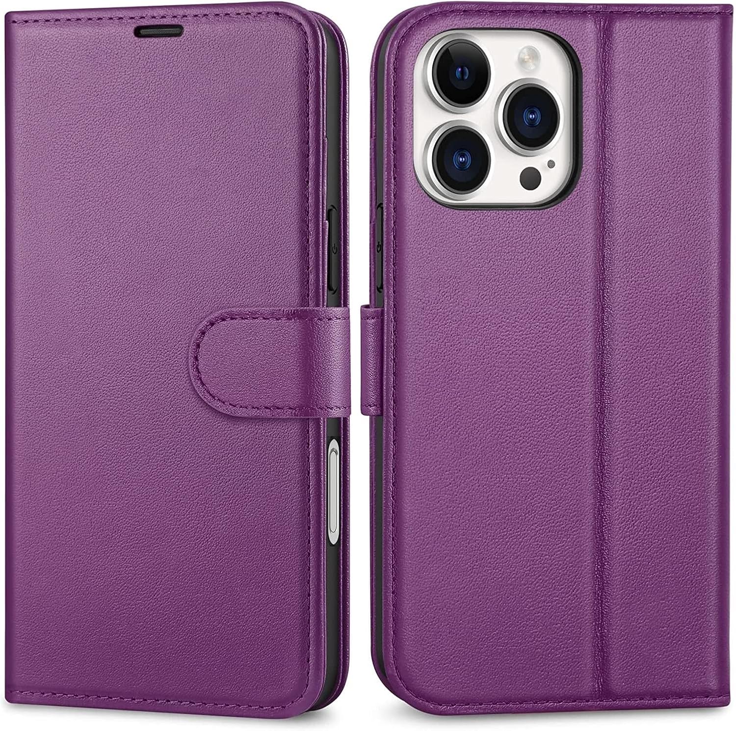 IPHONE 16 PRO MAX PURPLE FLIP COVER