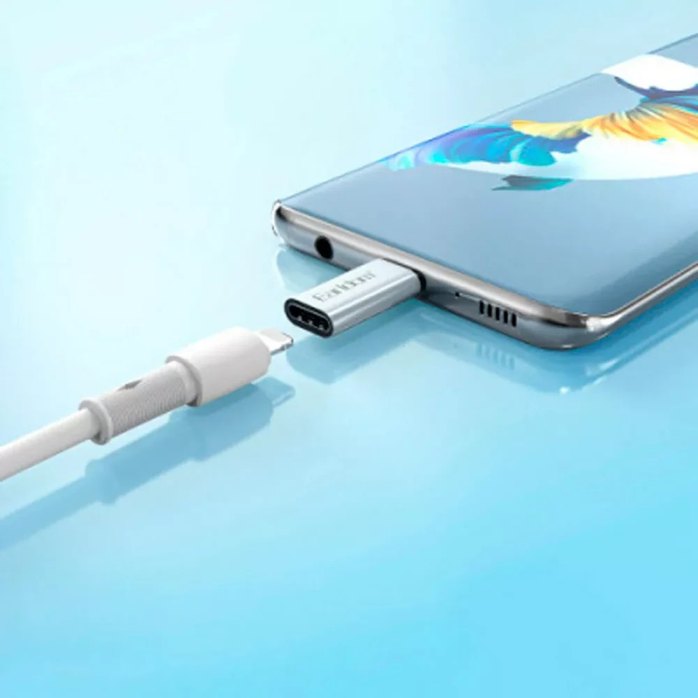 8-Pin to USB-C Adapter – 60W Fast Charging Converter for iPhone & iPad, High-Speed Charging for USB-C Devices