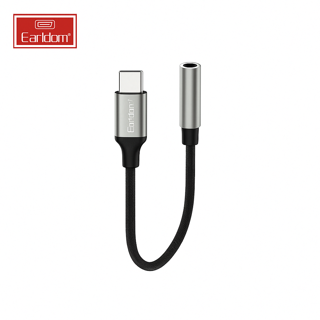 USB-C to 3.5mm Audio Adapter – Female AUX Jack for Headphones, Speakers & Car Audio