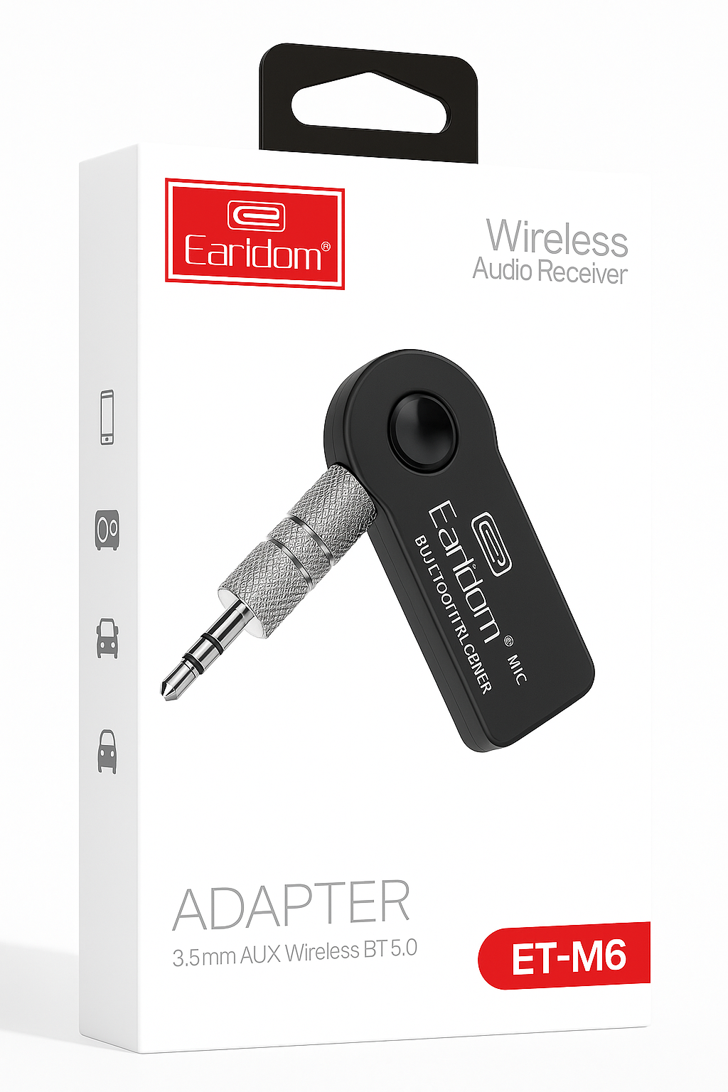 Wireless Audio Receiver – Bluetooth 5.0 Adapter for Car, Home Stereo, Headphones & Speakers, High-Fidelity Audio for Streaming & Music