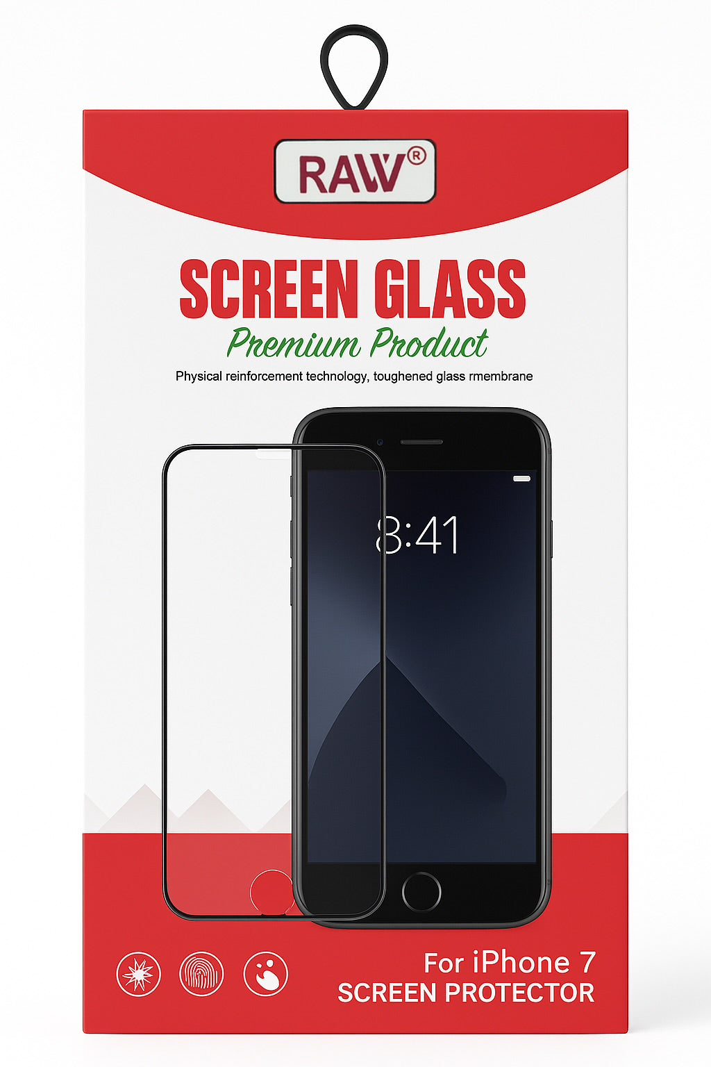 Tempered Glass Screen Protector Compatible with iPhone 7/8/SE 2022/SE 2023