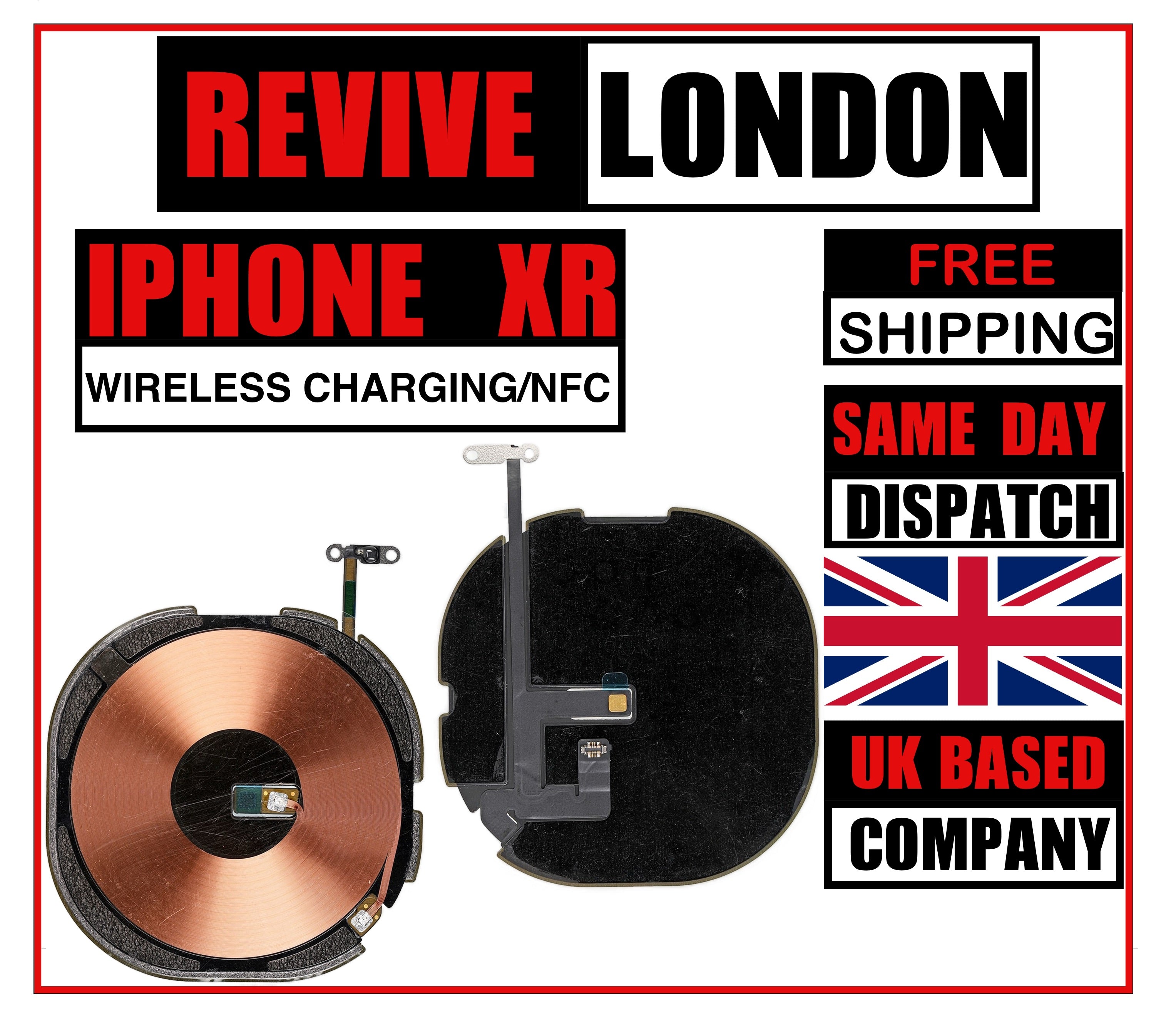 For iPhone XR Replacement Wireless Charging Coil NFC