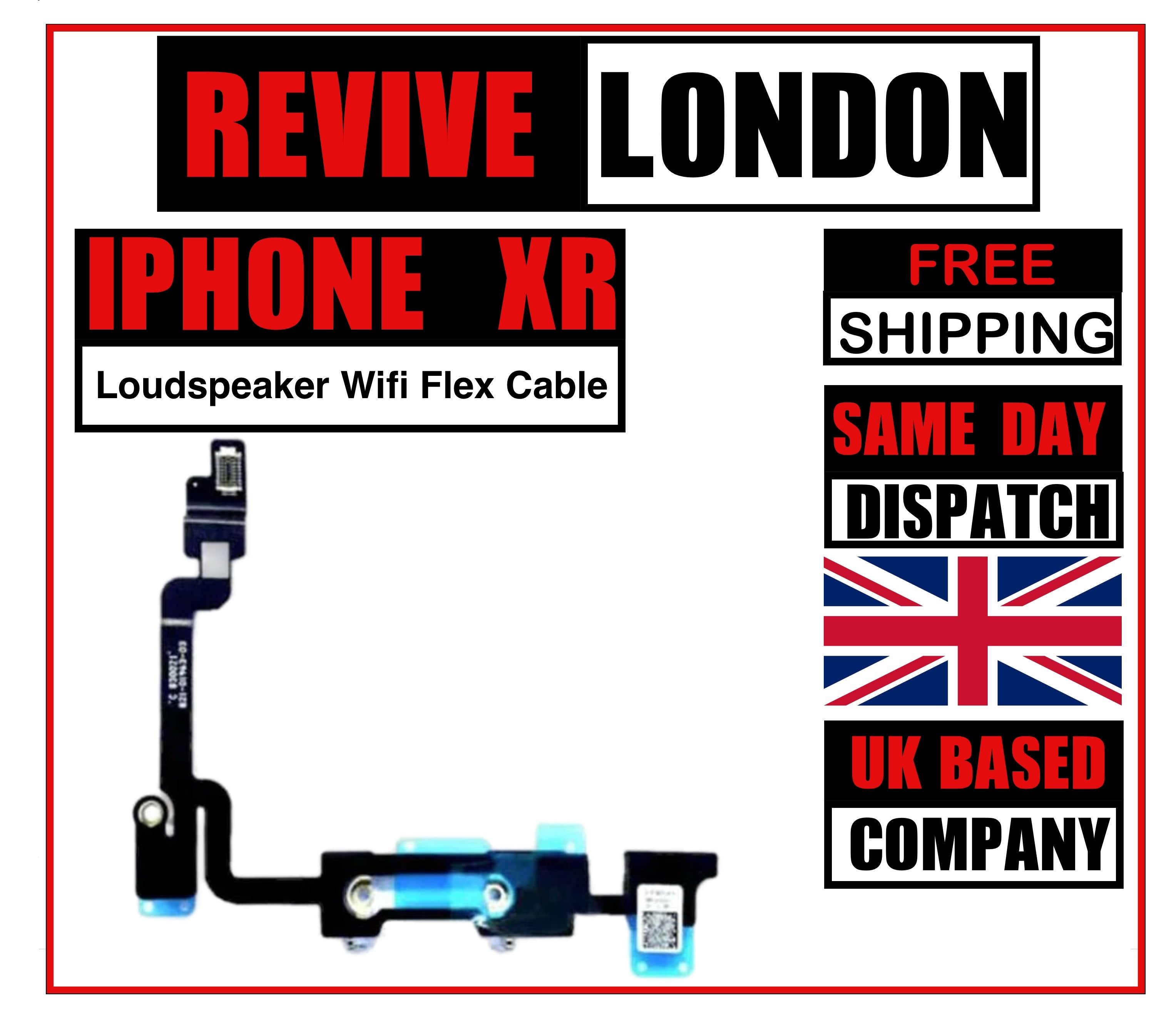 For Apple iPhone XR Replacement Loudspeaker Wifi Flex Cable