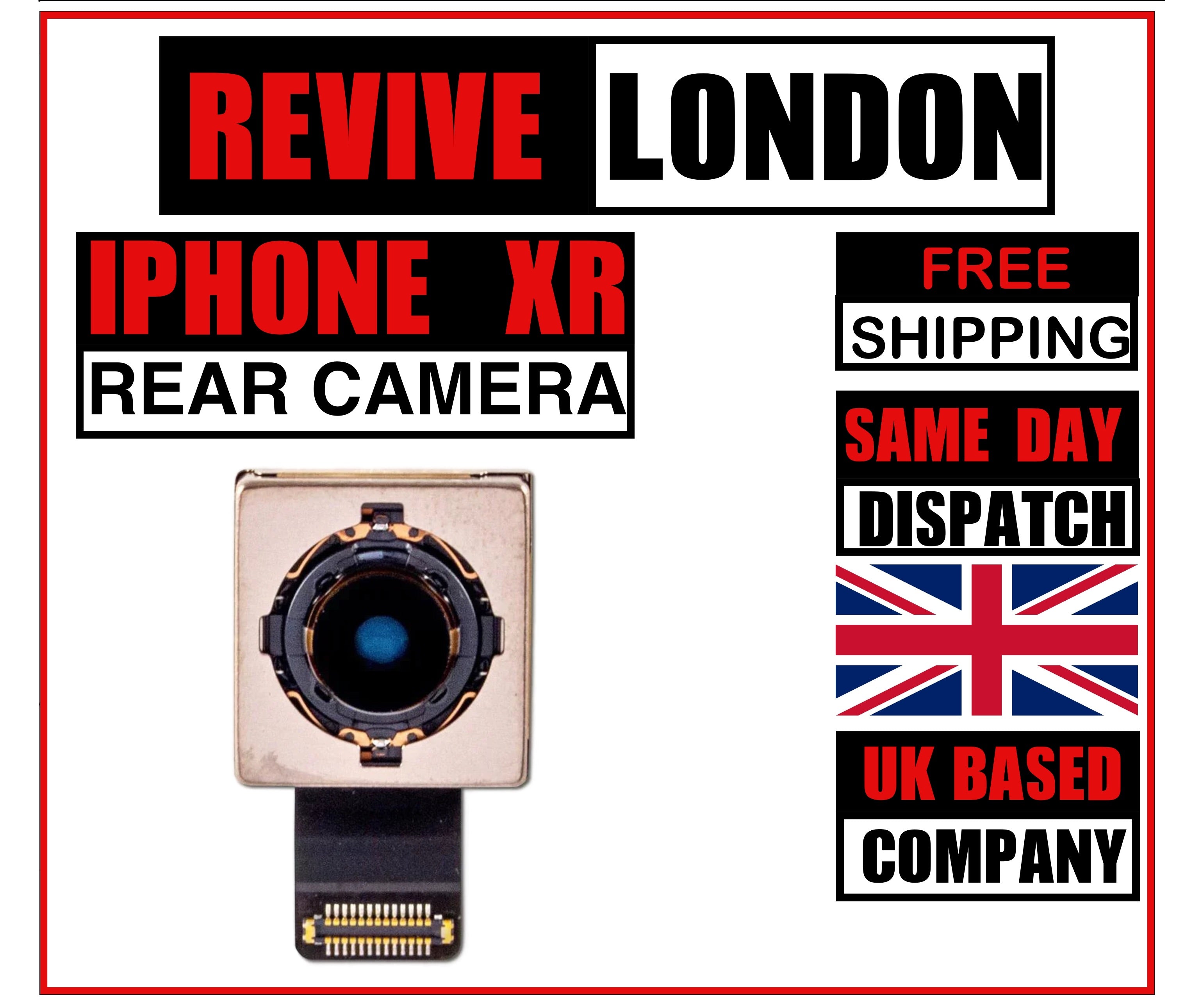 For Apple iPhone XR Replacement Rear Camera