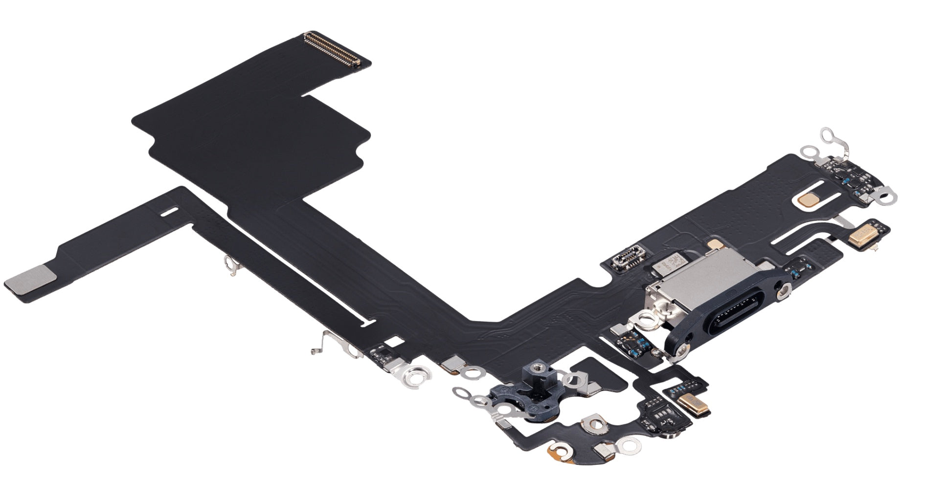 iPhone 15 Pro Charging Port Flex Cable Replacement (USB-C Port, Blue)