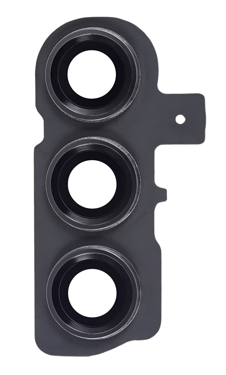 Black Rear Camera Lens Glass Cover for Samsung S23 Plus / S23 5G – Phantom Black Replacement