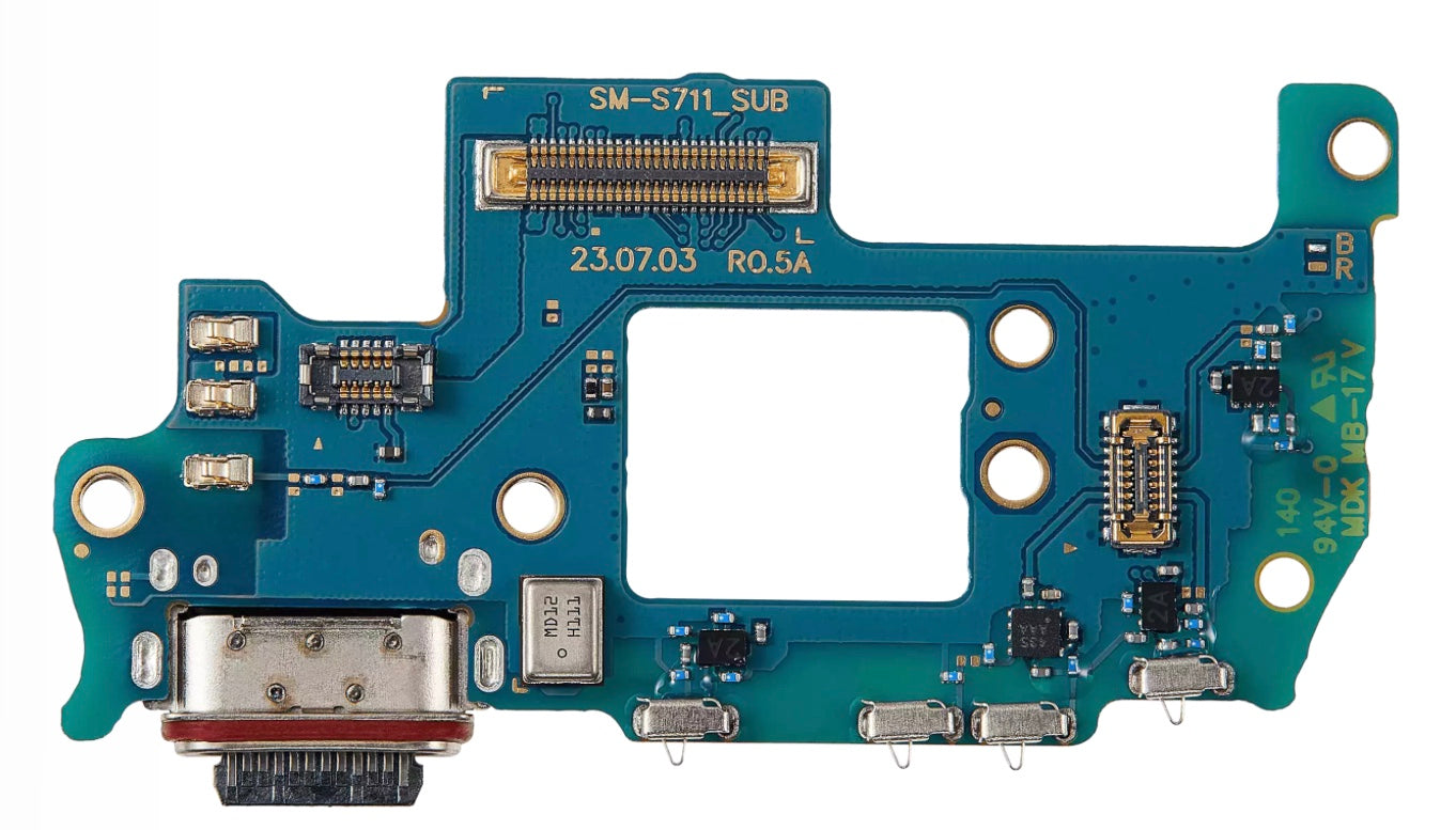 USB-C Charging Port Flex Cable for Samsung S23 FE – Repair-Ready Replacement