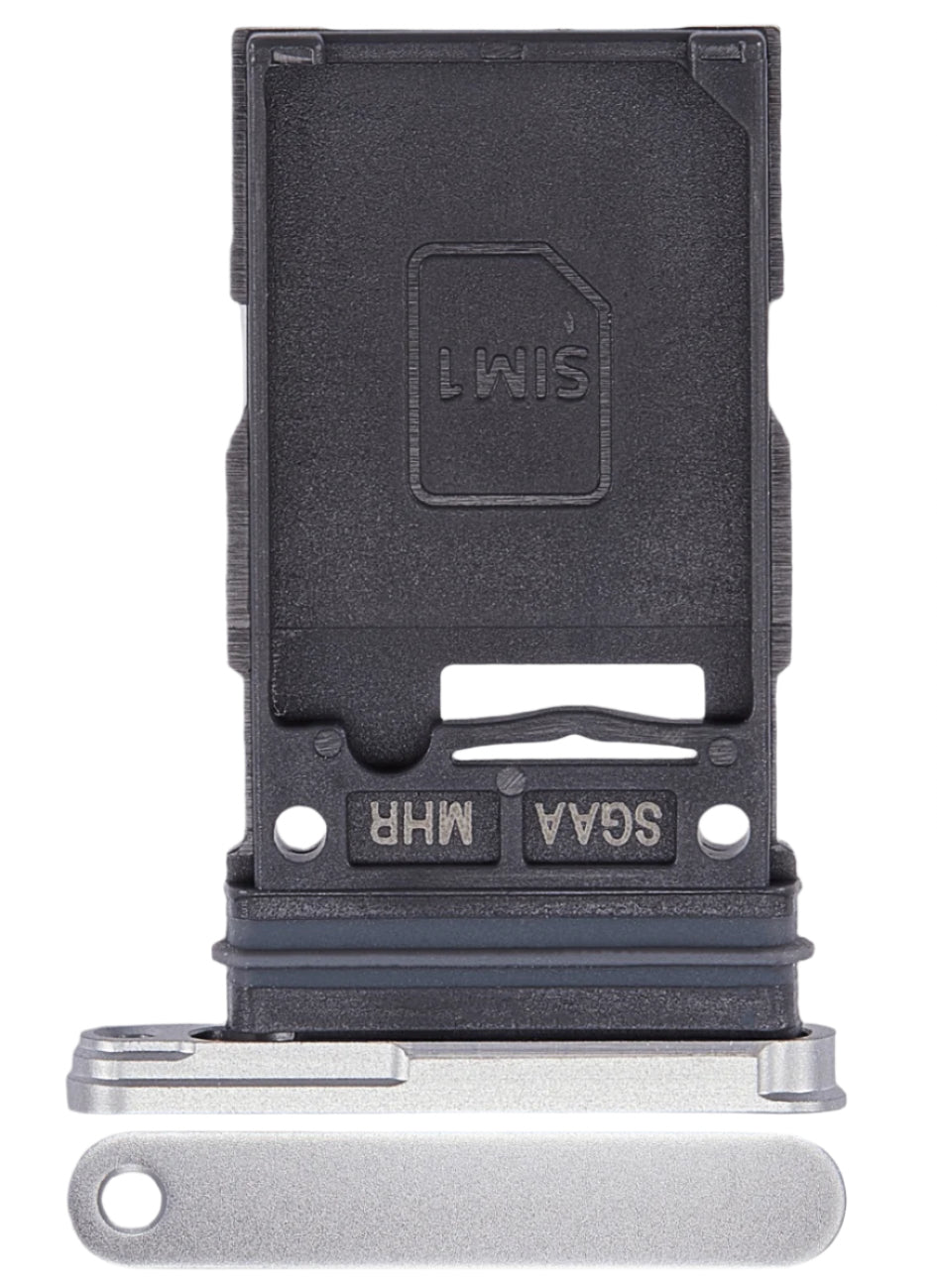 Gray SIM Tray (Titanium/Graphite Tone) – Compatible with Samsung S23 FE