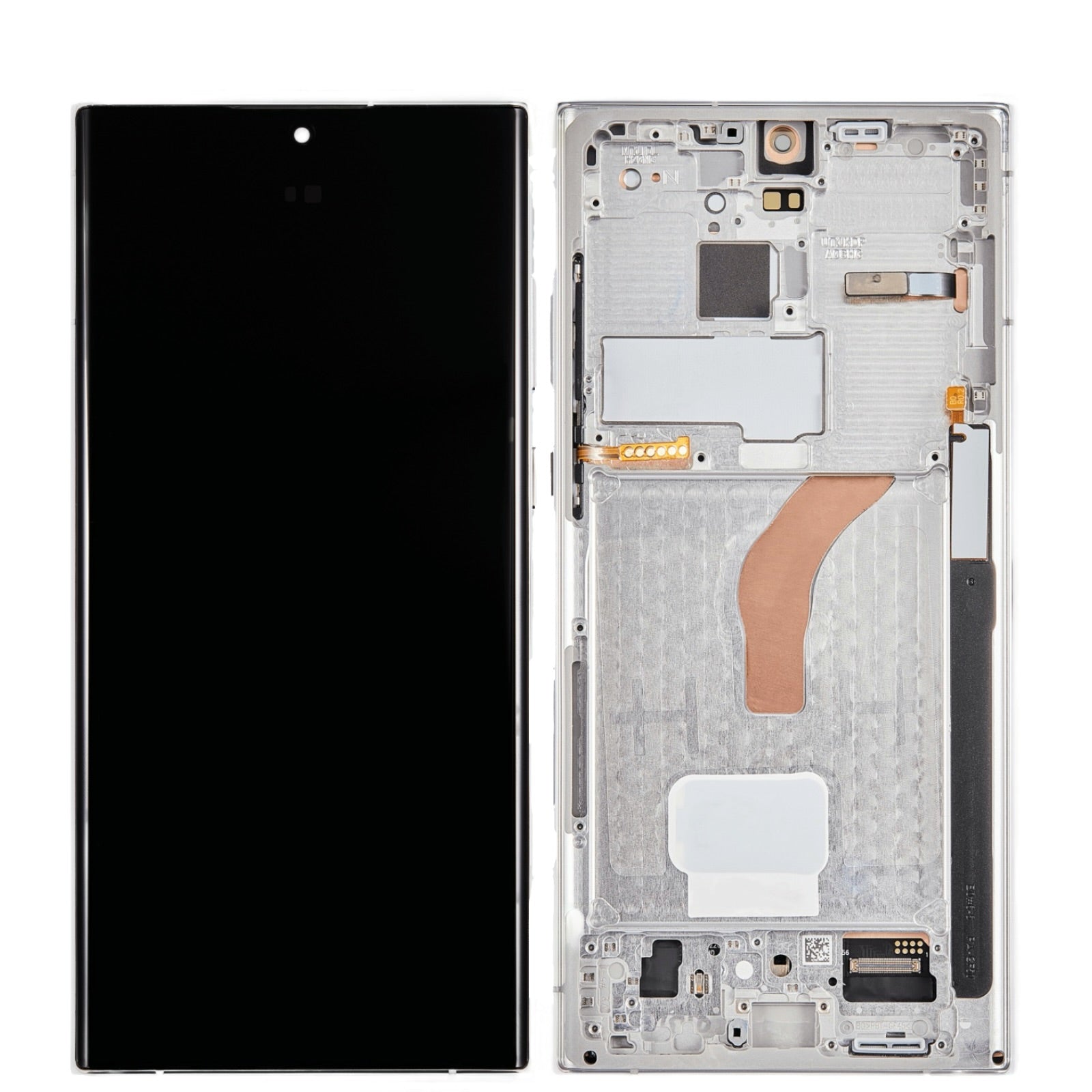 OLED LCD Display Assembly – Compatible with Samsung Galaxy S22 Ultra (All Variants) WHITE