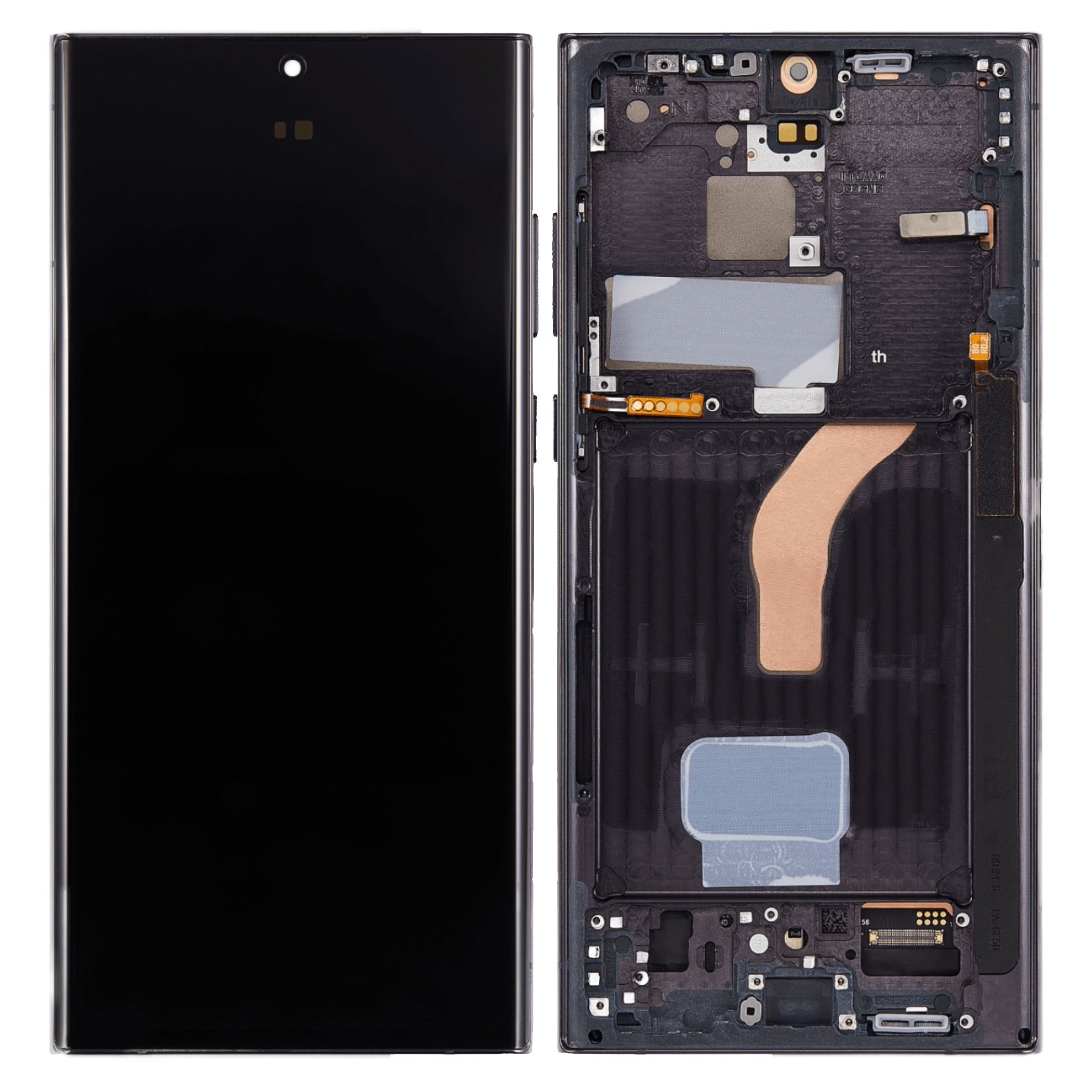 OLED LCD Display Assembly – Compatible with Samsung Galaxy S22 Ultra (All Variants) BLACK