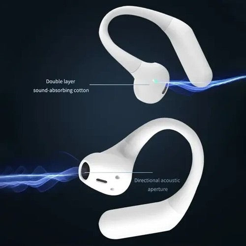 True Wireless Bluetooth Headset – Lightweight, ENC Mic, Charging Case