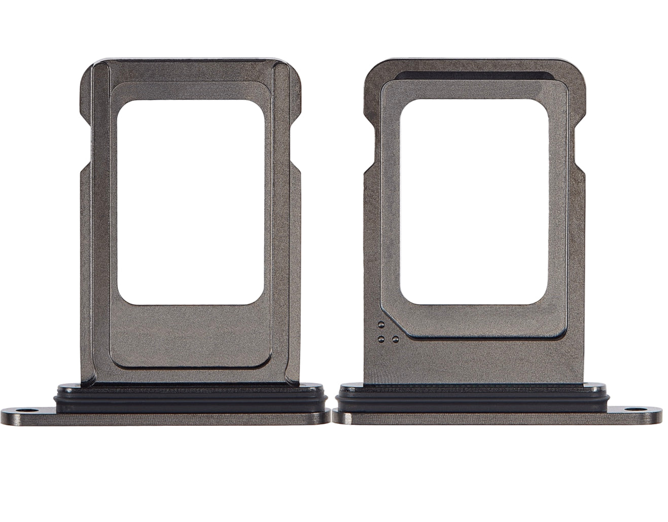 SIM Card Tray Replacement – Compatible with Model 15 Pro – Reclaimed – Titanium black